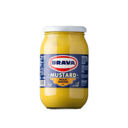 BRAVA ΜΟΥΣΤΑΡΔΑ ΑΠΑΛΗ  500ΓΡ 
