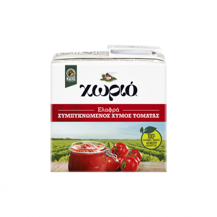 ΜΙΝΕΡΒΑ ΧΩΡΙΟ ΕΛΑΦΡΑ ΣΥΜΠΥΚΝΩΝΜΕΝΟΣ ΧΥΜΟΣ ΤΟΜΑΤΑΣ 500gr