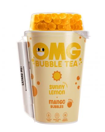OMG BUBBLE TEA LEMON FLAVOR 10x270ml