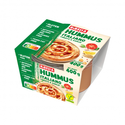 RIBELLA HUMMUS ITALIANO 6X400G (Ψ)