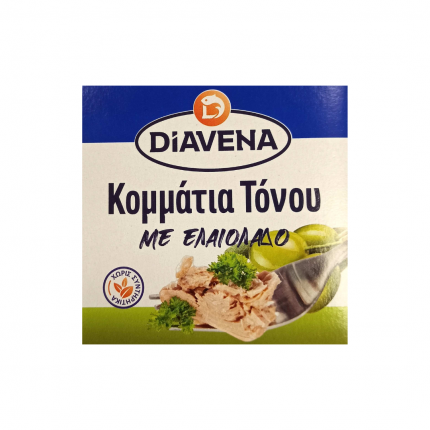DIAVENA ΚΟΜΜΑΤΙΑ ΤΟΝΟΥ ΣΕ ΕΛΑΙΟΛΑΔΟ 15x160g