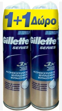 GILLETTE SERIES AΦΡΟΣ COOLING 3X(200+200ML)