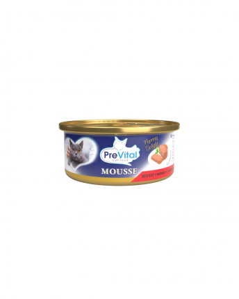 PREVITAL85 CAN CAT - ΥΓΡΗ ΤΡΟΦΗ ΓΑΤΑΣ ΒΟΔΙΝΟ 24x85GR