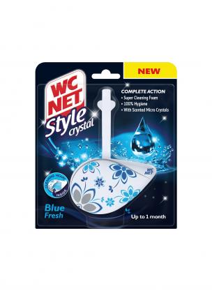 NET WC STYLE CRYSTAL RIM BLOCK BLUE FRESH