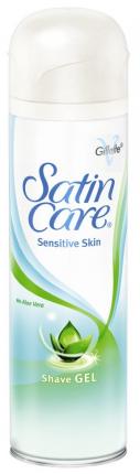 GILLETE SATIN GEL WOMAN SENSITIVE SKIN  200ml