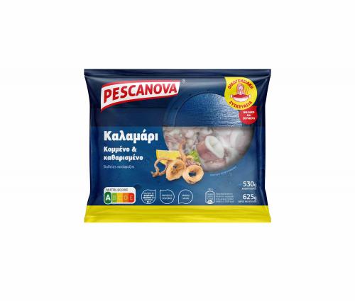 PESCANOVA ΚΑΛΑΜΑΡΙ ΚΟΜΜΕΝΟ ΣΑΚ 15x530gr (ΚΤΨ)