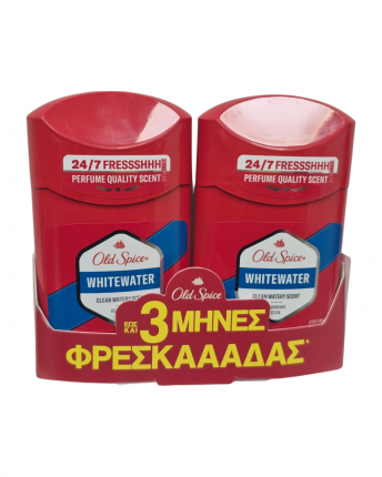 OLD SPICE DEO STICK WHITEWATER 3X100ML (50+50)