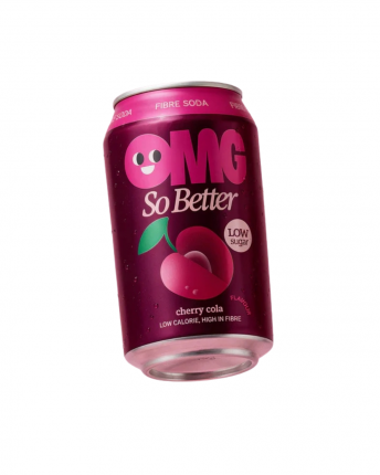 OMG FIBER SODA CHERRY COLA 12x330ml
