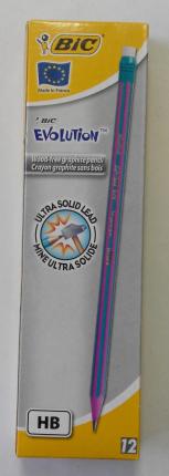 BIC ΜΟΛΥΒΙ EVOLUTION STRIPES 646 BX12