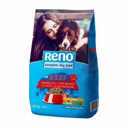 RENO ΞΗΡΑ ΤΡΟΦΗ ΓΙΑ ΣΚΥΛΟΥΣ ΜΕ ΒΟΔΙΝΟ 10KG