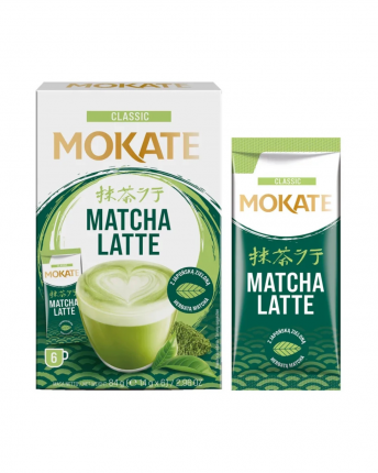 MOKATE LATTE MATCHA CLASSIC (14GX6)X5