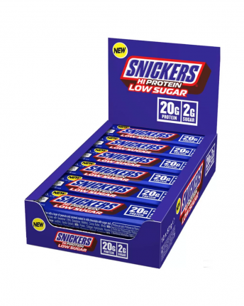 SNICKERS ΜΠΑΡΑ ΠΡΩΤΕΪΝΗΣ - LOW SUGAR ΣΟΚ. ΓΑΛΑΚΤΟΣ (12X57G)