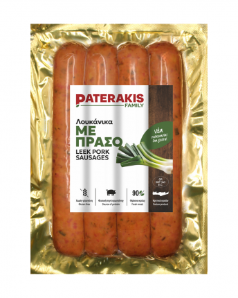 ΛΟΥΚΑΝΙΚΟ ΜΕ ΠΡΑΣΟ 10x280 ΓΡ (Ψ) ΠΑΤΕΡΑΚΗ