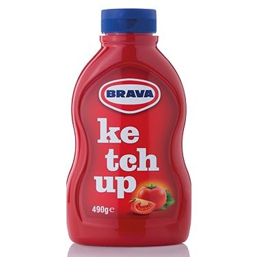 ΚΕΤΣΑΠ BRAVA ΦΙΑΛΗ ΠΛΑΚΕ 490g