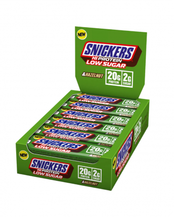 SNICKERS ΜΠΑΡΑ ΠΡΩΤΕΪΝΗΣ - LOW SUGAR ΦΟΥΝΤΟΥΚΙ (12X57G)