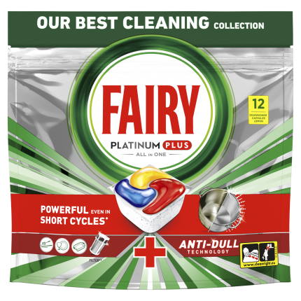 FAIRY CAPS PLATINUM PLUS ANTI DULL 6X12