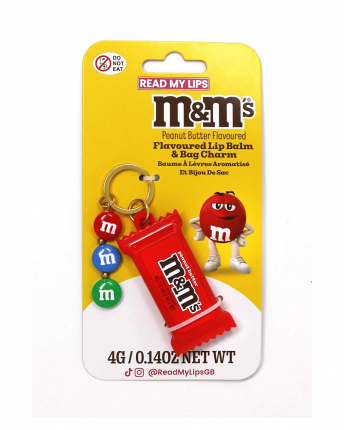 READ MY LIPS M&MS  LIP BALM & BAG CHARM 4g