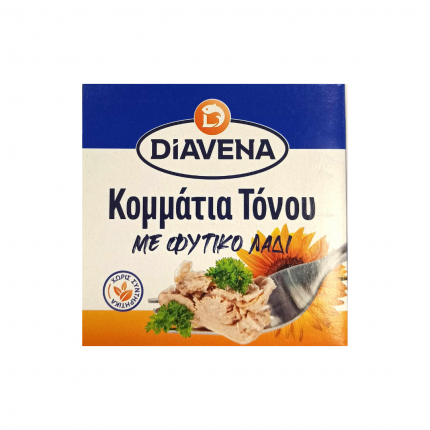DIAVENA ΚΟΜΜΑΤΙΑ ΤΟΝΟΥ ΣΕ ΗΛΙΕΛΑΙΟ 15x160g