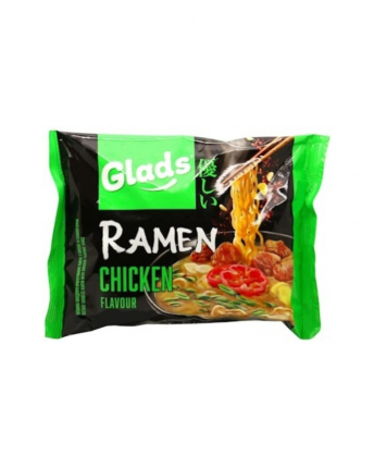 GLADS RAMEN PACK CHICKEN FLAVOUR SAUCE 105GR